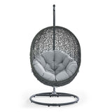Hide Outdoor Patio Swing Chair With Stand by Lefancy
