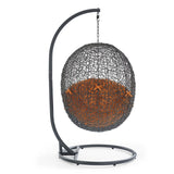 Hide Outdoor Patio Swing Chair With Stand by Lefancy