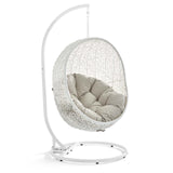 Hide Outdoor Patio Swing Chair With Stand by Lefancy