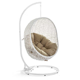 Hide Outdoor Patio Swing Chair With Stand by Lefancy