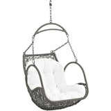 Arbor Outdoor Patio Wood Swing Chair by Lefancy