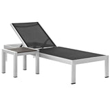 Shore 2 Piece Outdoor Patio Aluminum Set by Lefancy