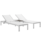 Shore 3 Piece Outdoor Patio Aluminum Set by Lefancy