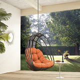 Whisk Outdoor Patio Swing Chair Without Stand by Lefancy