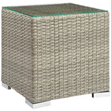 Repose Outdoor Patio Side Table by Lefancy