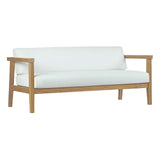 Bayport Outdoor Patio Teak Sofa by Lefancy