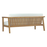 Bayport Outdoor Patio Teak Sofa by Lefancy