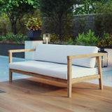 Bayport Outdoor Patio Teak Sofa by Lefancy