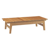 Bayport Outdoor Patio Teak Coffee Table by Lefancy