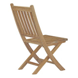 Marina Outdoor Patio Teak Folding Chair by Lefancy