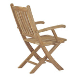 Marina Outdoor Patio Teak Folding Chair by Lefancy