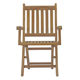 Marina Outdoor Patio Teak Folding Chair by Lefancy