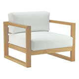 Upland Outdoor Patio Teak Armchair by Lefancy