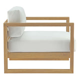 Upland Outdoor Patio Teak Armchair by Lefancy