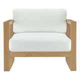 Upland Outdoor Patio Teak Armchair by Lefancy