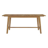 Dorset Outdoor Patio Teak Dining Table by Lefancy