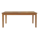 Marina Extendable Outdoor Patio Teak Dining Table by Lefancy