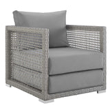 Aura Rattan Outdoor Patio Armchair by Lefancy