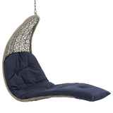 Landscape Hanging Chaise Lounge Outdoor Patio Swing Chair by Lefancy