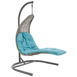 Landscape Hanging Chaise Lounge Outdoor Patio Swing Chair by Lefancy