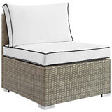 Repose Outdoor Patio Armless Chair by Lefancy