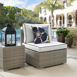 Repose Outdoor Patio Armless Chair by Lefancy