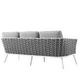 Stance Outdoor Patio Aluminum Sofa by Lefancy