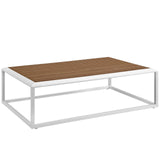 Stance Outdoor Patio Aluminum Coffee Table by Lefancy