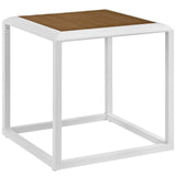 Stance Outdoor Patio Aluminum Side Table by Lefancy