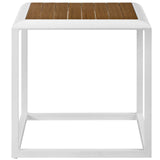 Stance Outdoor Patio Aluminum Side Table by Lefancy