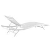 Glimpse Outdoor Patio Mesh Chaise Lounge Chair by Lefancy