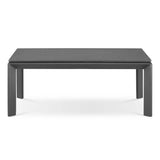 Riverside Aluminum Outdoor Patio Coffee Table by Lefancy