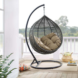 Garner Teardrop Outdoor Patio Swing Chair by Lefancy