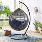 Garner Teardrop Outdoor Patio Swing Chair by Lefancy