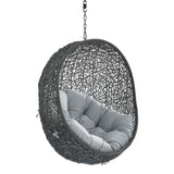 Hide Sunbrella® Fabric Swing Outdoor Patio Lounge Chair Without Stand by Lefancy
