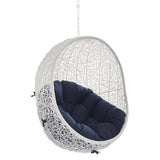 Hide Sunbrella® Fabric Swing Outdoor Patio Lounge Chair Without Stand by Lefancy