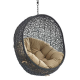 Encase Swing Outdoor Patio Lounge Chair Without Stand by Lefancy