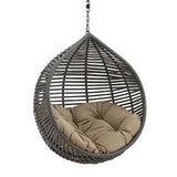 Garner Teardrop Outdoor Patio Swing Chair Without Stand by Lefancy