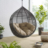 Garner Teardrop Outdoor Patio Swing Chair Without Stand by Lefancy