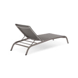 Savannah Mesh Chaise Outdoor Patio Aluminum Lounge Chair by Lefancy