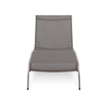 Savannah Mesh Chaise Outdoor Patio Aluminum Lounge Chair by Lefancy