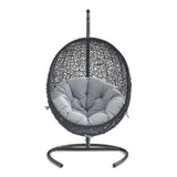 Encase Sunbrella® Swing Outdoor Patio Lounge Chair by Lefancy