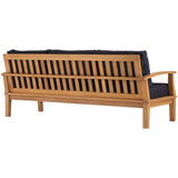 Marina Outdoor Patio Teak Sofa by Lefancy