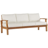 Marina Outdoor Patio Teak Sofa by Lefancy