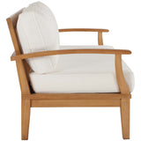 Marina Outdoor Patio Teak Sofa by Lefancy