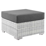 Convene Outdoor Patio Ottoman by Lefancy