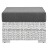 Convene Outdoor Patio Ottoman by Lefancy