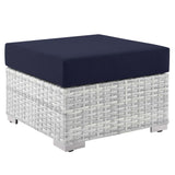 Convene Outdoor Patio Ottoman by Lefancy