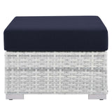 Convene Outdoor Patio Ottoman by Lefancy