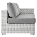 Convene Outdoor Patio Right-Arm Loveseat by Lefancy